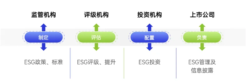 ESG生态系统参与组成