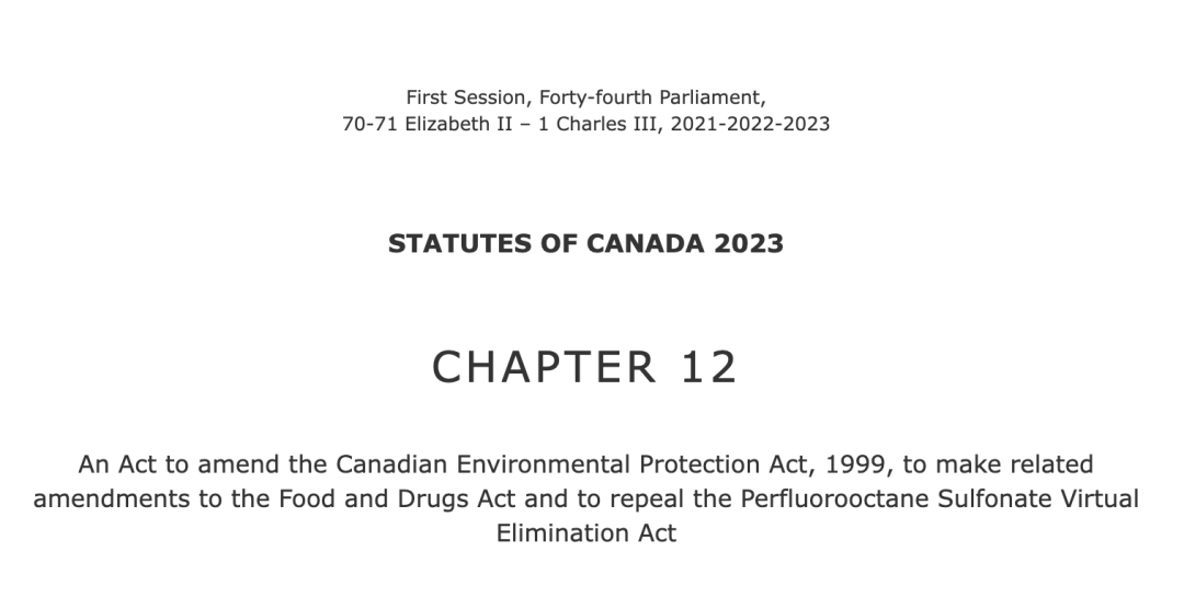 加拿大环境保护法1999修订案 