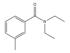 避蚊胺结构式