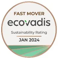 EcoVadis快速进步奖章 EcoVadis快速进步奖章