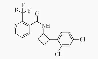 三氟吡啶胺结构式