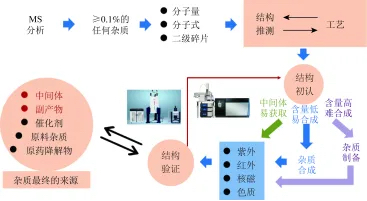 杂质的定性分析一般流程