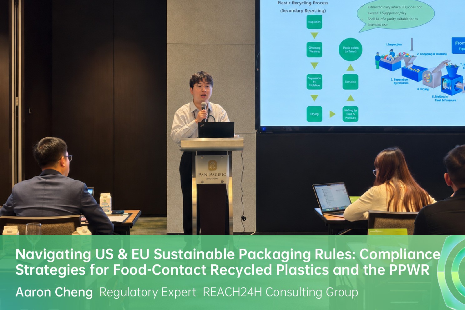 Aaron Cheng speaking at CRAC Singapore 2026
