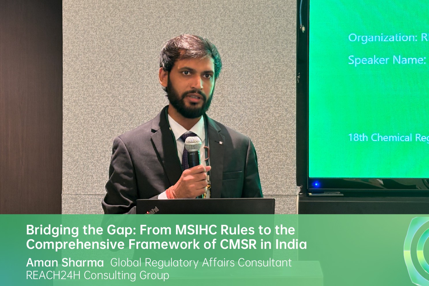 aman-sharma speaking at CRAC Singapore 2026