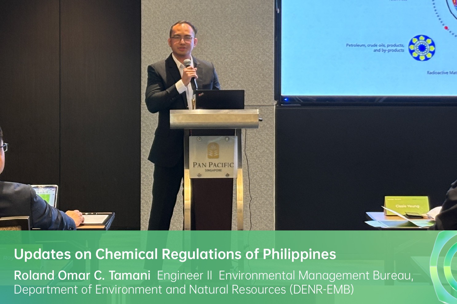 Roland Omar C. Tamani speaking at CRAC Singapore 2026