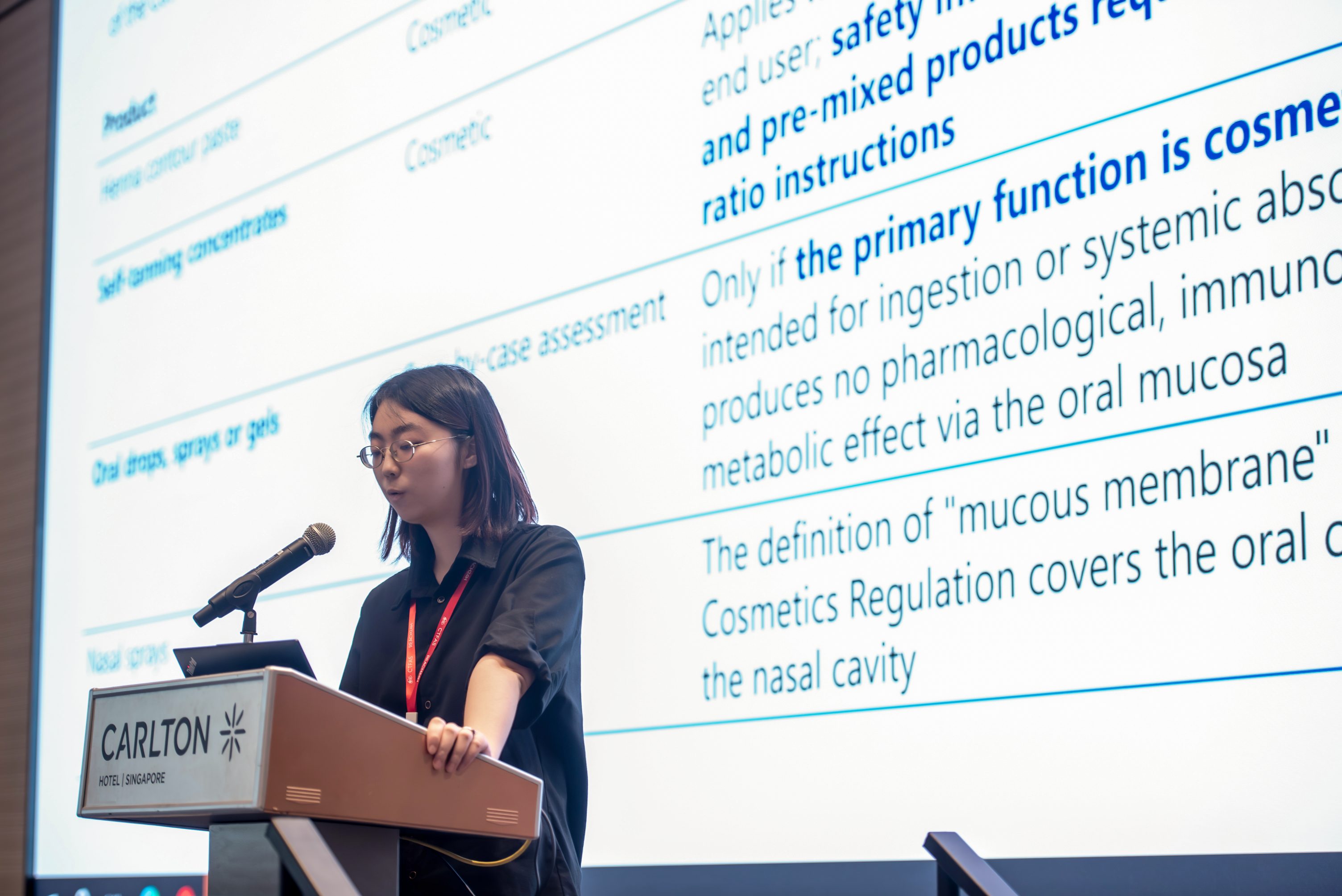 Image 8. Hazel Zhou speaking at the forum.