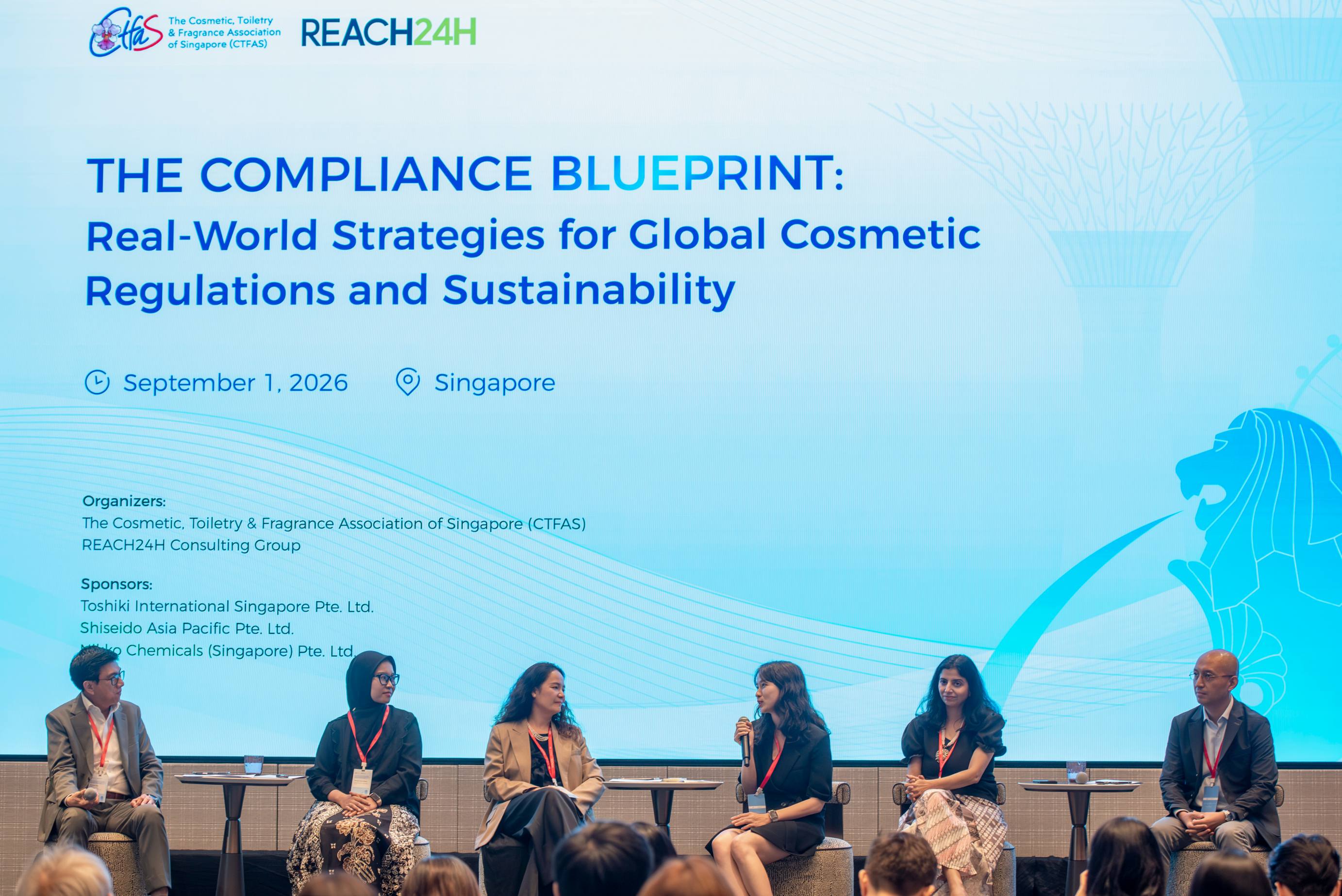 Image 11. Panel discussion at the CTFAS and REACH24H Regulatory Forum 2026.