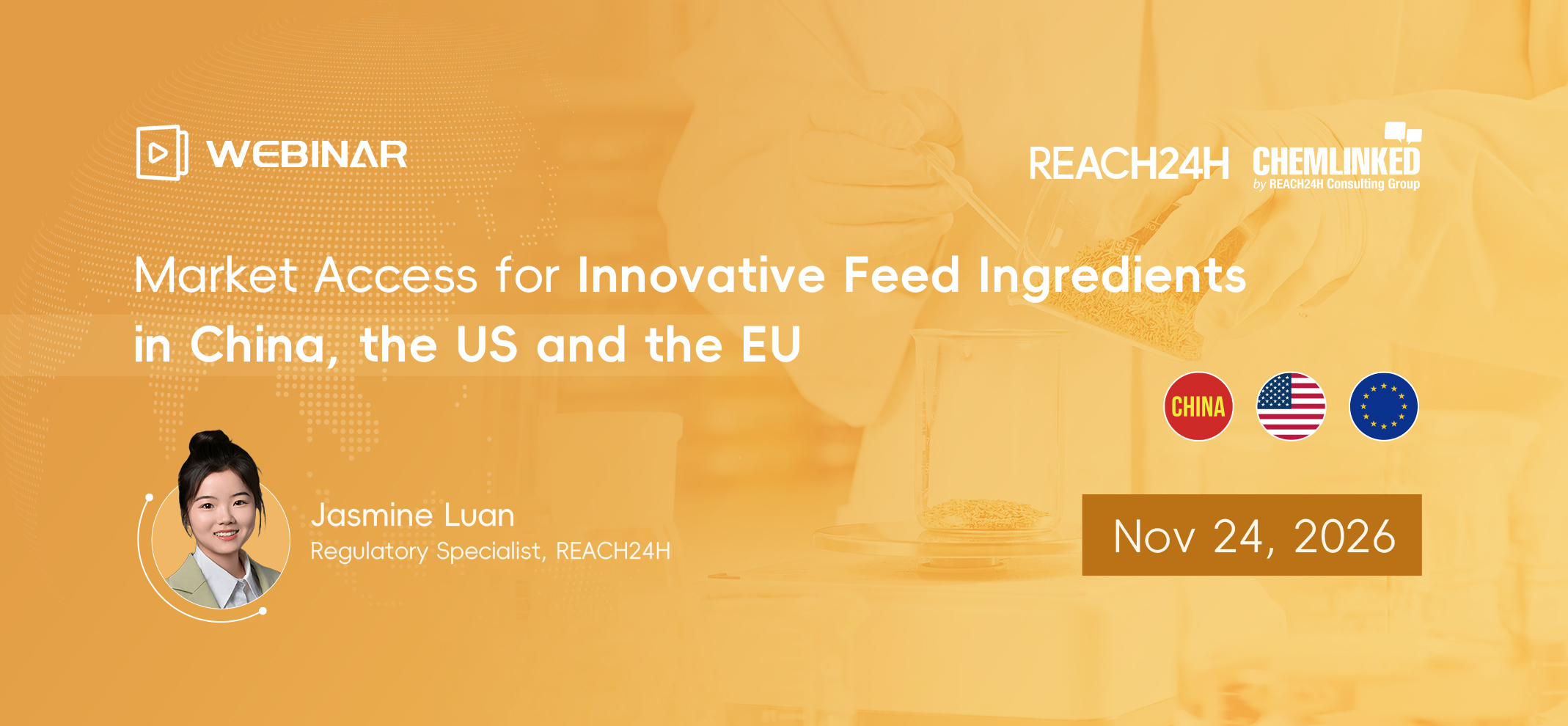 Market Access for Innovative Feed Ingredients in China, the US and the EU