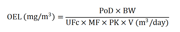 PDE和OEL的计算公式